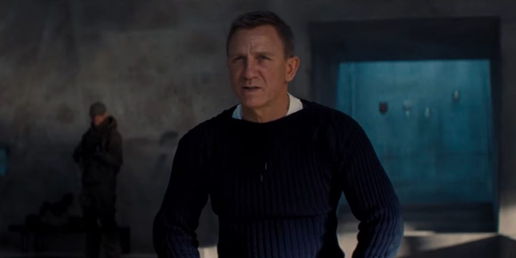 Daniel Craig in "No Time To Die" trailer