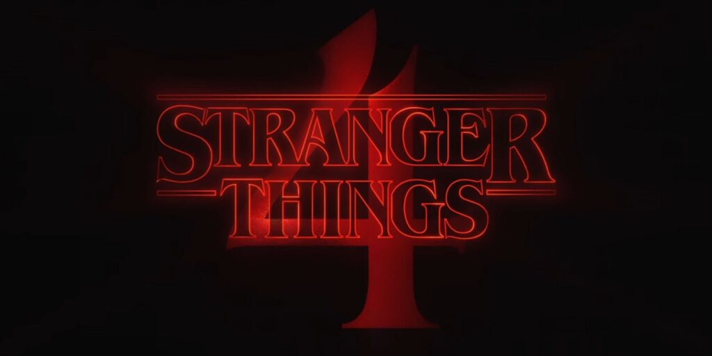 Stranger Things 4 trailer logo